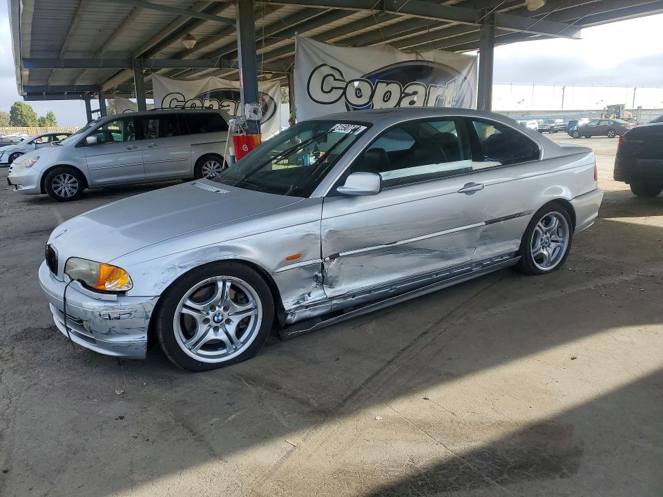 2001 BMW 3 series VIN WBABN53471JU37492 COPART salvage auction — SIDE, CA - SALVAGE CERTIFICATE, sold $25 on 2026-07-23 (photo 1)