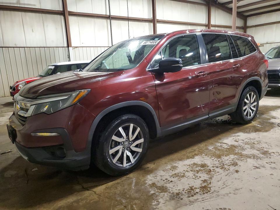 2019 Honda Pilot VIN 5FNYF6H57KB046109 — COPART salvage auction photo