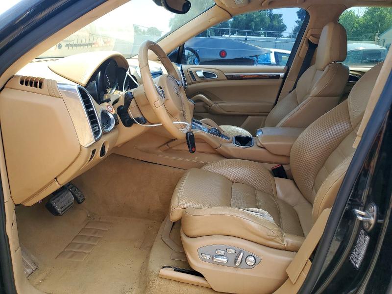 2011 Porsche Cayenne VIN WP1AC2A2XBLA81614 COPART salvage auction — FRONT END, Ks - Cert Of Title-Salvage, sold $175 on 2026-08-10 (photo 7)