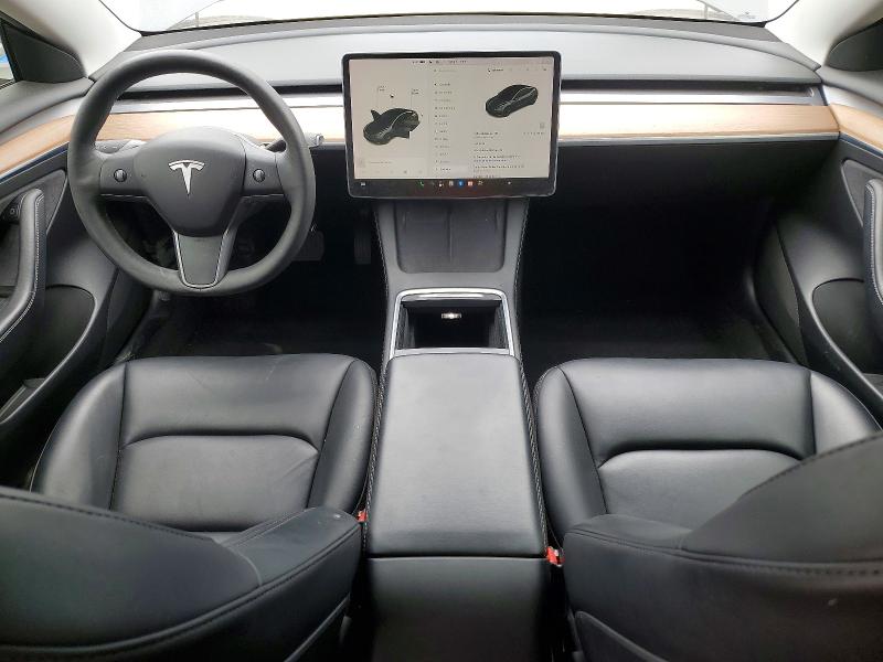 2021 Tesla Model 3 VIN 5YJ3E1EAXMF998770 COPART salvage auction — REAR END, Ca - Salvage Certificate, sold $7,200 on 2026-07-14 (photo 8)