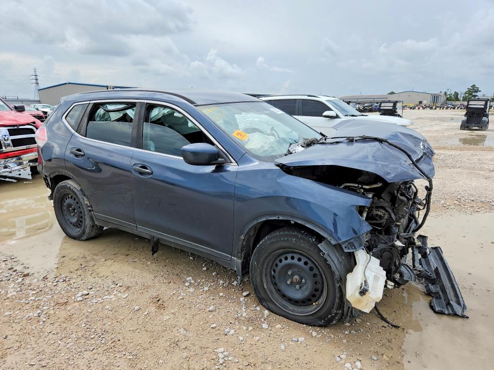 2016 Nissan Rogue VIN JN8AT2MT1GW016344 COPART salvage auction — FRONT END, Tx - Certificate Of Title (P), sold $1,000 on 2026-07-28 (photo 4)