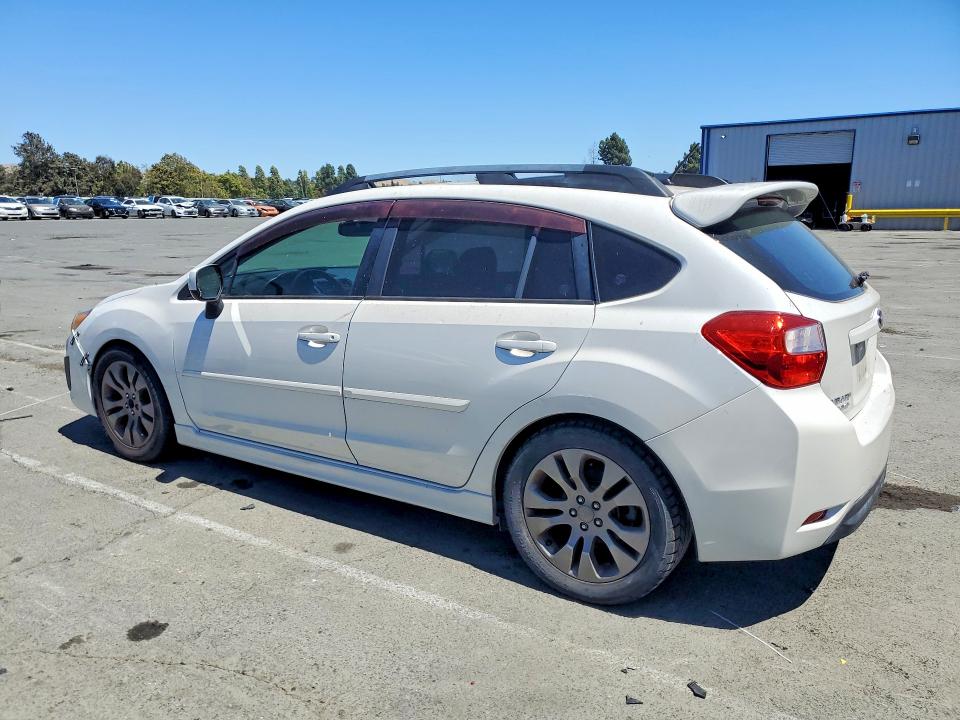 2013 Subaru Impreza VIN JF1GPAS63DH831524 COPART salvage auction — SIDE, Ca - Dlr/Dis/Exp Only Salvage Title, sold $1,100 on 2026-07-31 (photo 2)