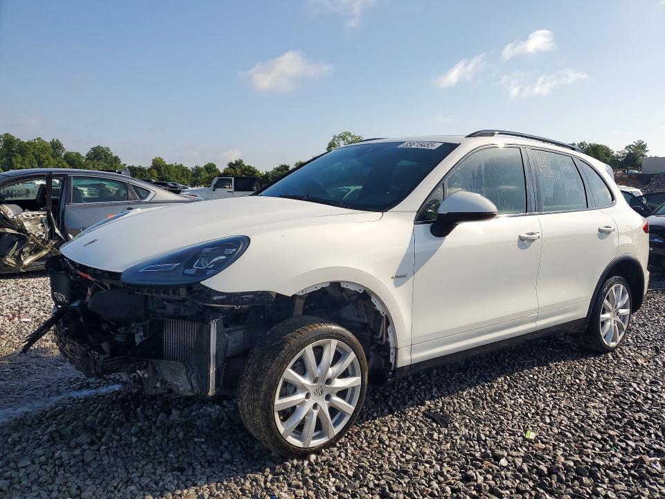 2015 Porsche Cayenne VIN WP1AF2A28FLA37480 COPART salvage auction — FRONT END, Al - Cert Of Title-Salvage Title, sold $7,600 on 2026-08-18 (photo 1)