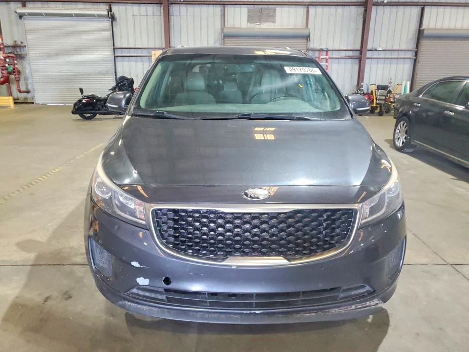 2017 Kia SEDONA VIN KNDMB5C15H6239761 COPART salvage auction — REAR END, Fl - Certificate Of Title, sold $1,150 on 2026-07-27 (photo 5)