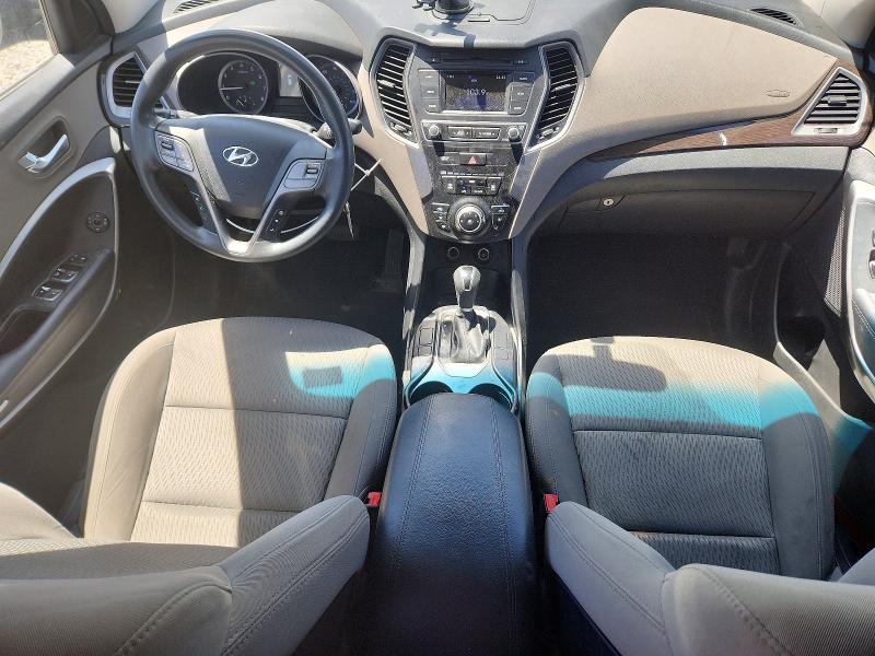 2018 Hyundai Santa fe VIN 5XYZTDLB2JG557216 COPART salvage auction — FRONT END, Co - Salvage Title, sold $750 on 2026-07-28 (photo 8)