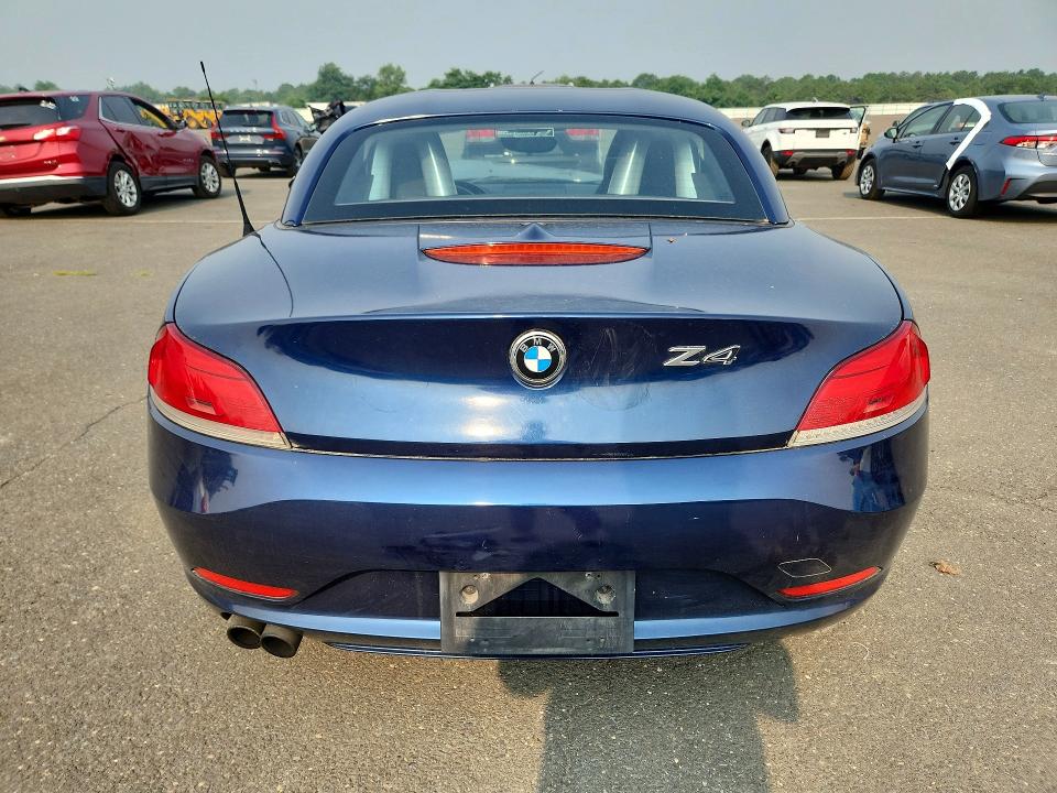 2011 BMW Z4 VIN WBALM5C56BE495703 COPART salvage auction — FRONT END, NY - MV-907A SALVAGE CERTIFICATE, sold $80 on 2026-07-29 (photo 6)