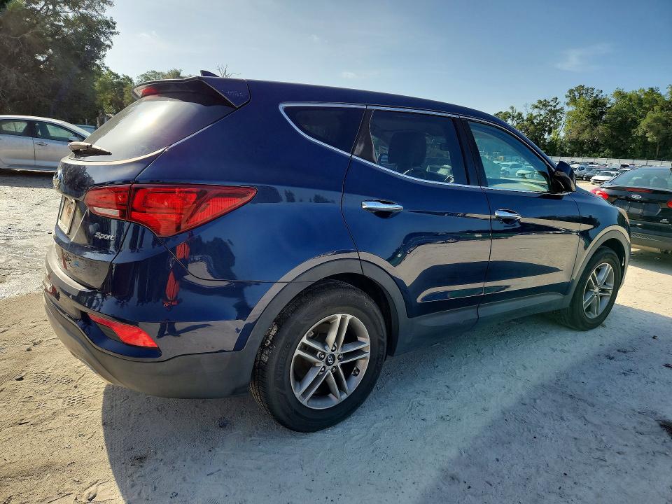 2017 Hyundai Santa fe VIN 5XYZT3LB9HG409567 COPART salvage auction — MECHANICAL, Fl - Certificate Of Title, sold $2,300 on 2026-07-28 (photo 3)