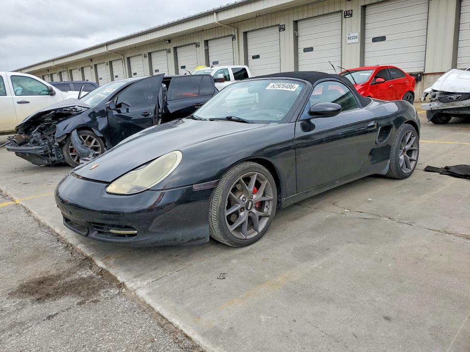 2000 Porsche Boxster VIN WP0CA2987YU624204 COPART salvage auction — FRONT END, Ky - Cert Of Title-Salvage, sold $1,550 on 2026-08-27 (photo 1)