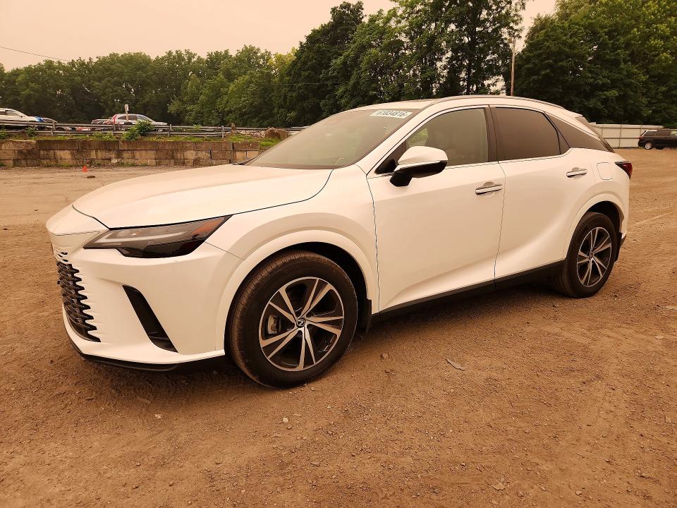 2024 Lexus Rx VIN 2T2BAMCA9RC060763 COPART salvage auction — FRONT END, Ny - Mv-907A Salvage Certificate, sold $23,400 on 2026-08-24 (photo 1)