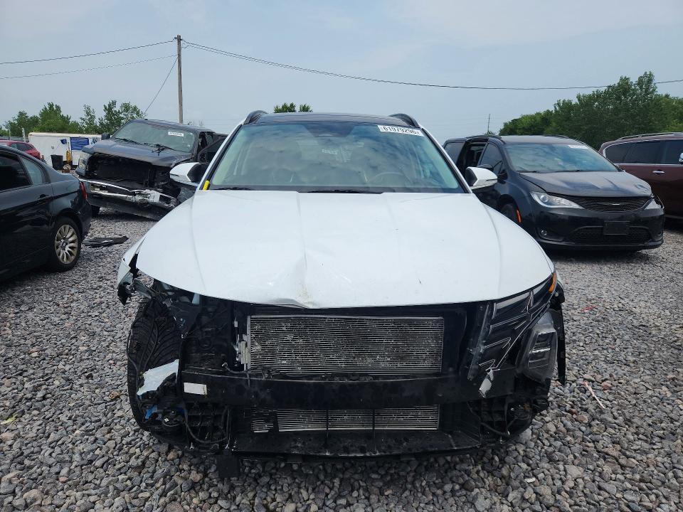 2022 Hyundai Tucson VIN 5NMJECAE0NH004350 COPART salvage auction — FRONT END, Il - Salvage Certificate, sold $7,500 on 2026-09-14 (photo 5)