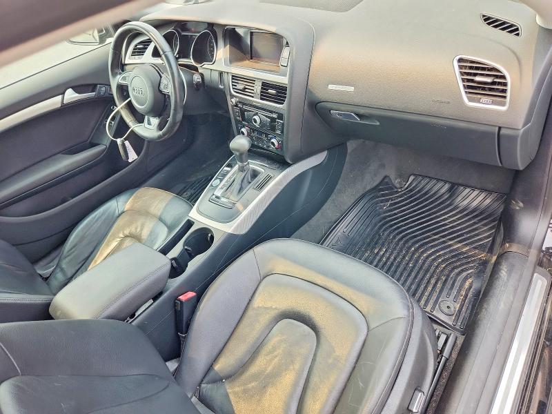 2013 Audi A5 VIN WAULFAFR5DA070324 COPART salvage auction — FRONT END, Pa - Certificate Of Salvage, sold $2,100 on 2026-07-28 (photo 8)