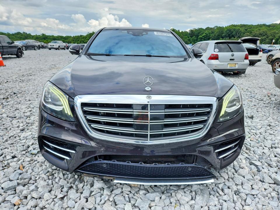 2019 Mercedes-benz S-klasse VIN WDDUG8DB5KA480370 COPART salvage auction — REAR END, Ga - Cert Of Title-Salvage, sold $15,300 on 2026-08-11 (photo 5)