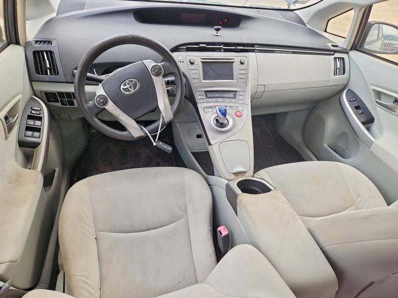 2012 Toyota Prius VIN JTDKN3DU6C1547507 COPART salvage auction — FRONT END, Tx - Cert Of Title-Rebuilt Salvage, sold $225 on 2026-07-28 (photo 8)