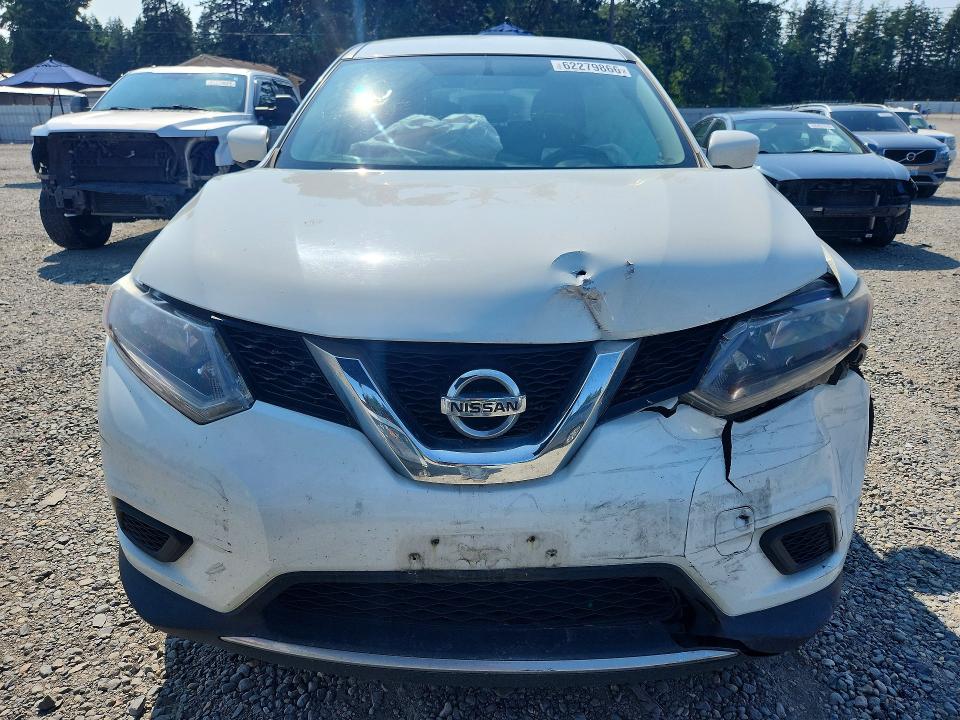 2016 Nissan Rogue VIN KNMAT2MV9GP594098 COPART salvage auction — FRONT END, Wa - Bill Of Sale, sold $850 on 2026-07-31 (photo 5)