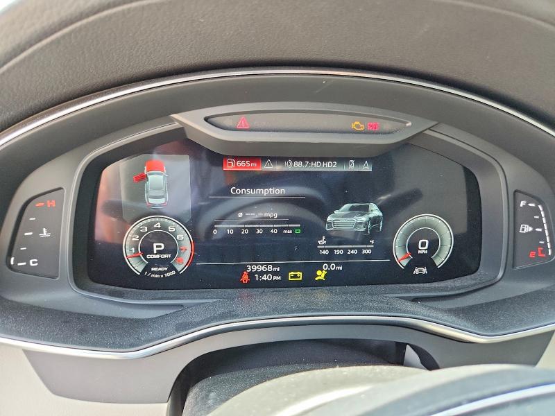 2022 Audi A6 VIN WAUK2BF21NN039078 COPART salvage auction — REAR END, Tx - Salvage Vehicle Title, sold $14,600 on 2026-09-04 (photo 9)