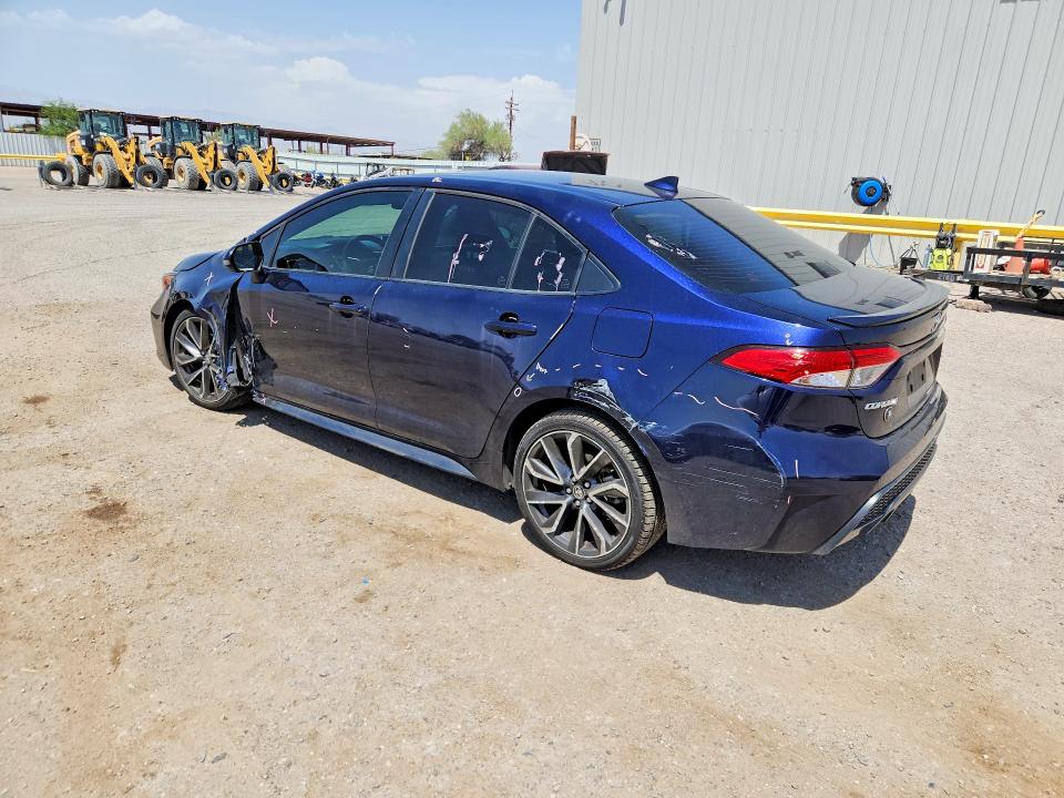2020 Toyota Corolla VIN JTDP4RCE0LJ009780 COPART salvage auction — FRONT END, AZ - CERT OF TITLE - SALVAGE, sold $450 on 2026-07-24 (photo 2)