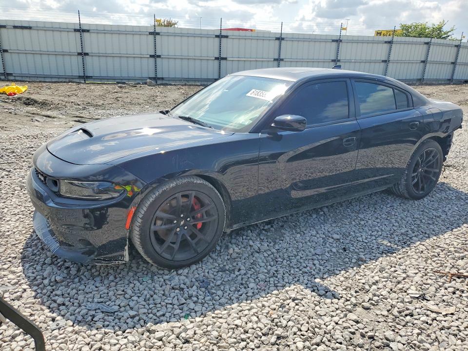 2022 Dodge Charger VIN 2C3CDXGJ0NH163747 — COPART salvage auction photo