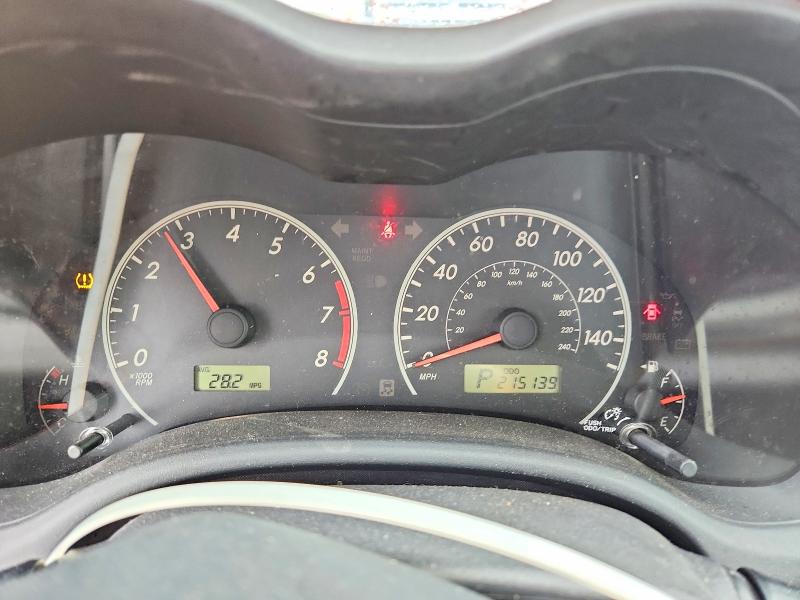 2011 Toyota Corolla VIN JTDBU4EE9B9150633 COPART salvage auction — FRONT END, TX - SALVAGE VEHICLE TITLE, sold $10 on 2026-07-30 (photo 9)