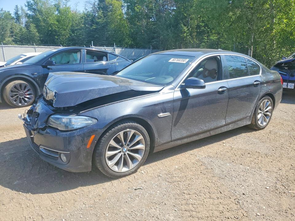 2014 BMW 5 series VIN WBA5A7C53ED617649 COPART salvage auction — FRONT END, On - Permit Salvage, sold $200 on 2026-07-30 (photo 1)