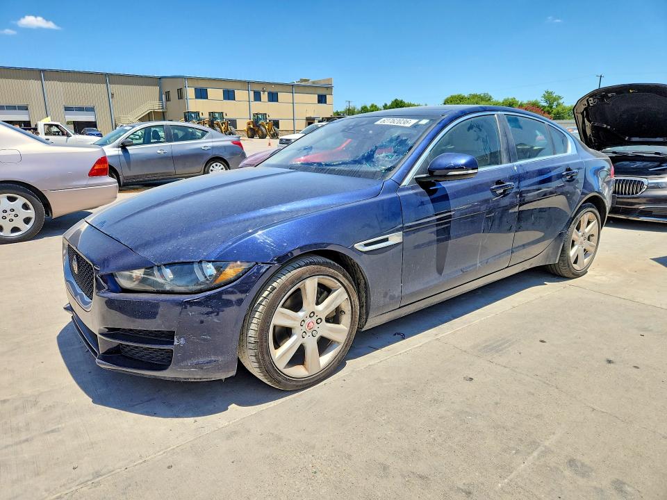 2017 Jaguar Xe VIN SAJAE4BG7HA968787 COPART salvage auction — SIDE, TX - CERTIFICATE OF TITLE, sold $1,900 on 2026-09-14 (photo 1)
