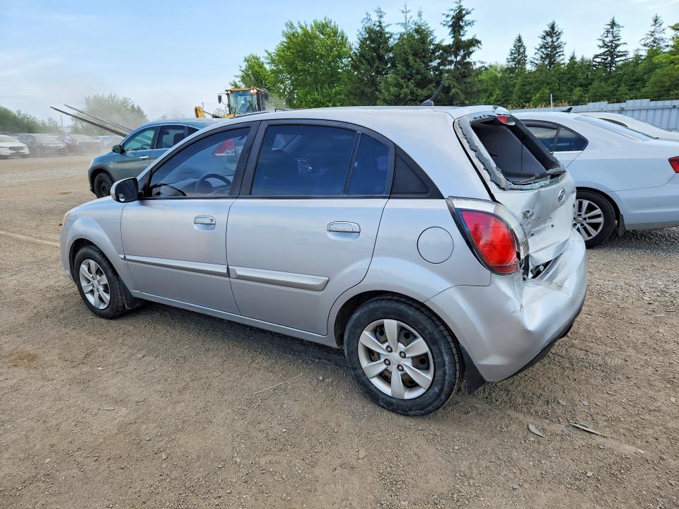 2011 Kia Rio VIN KNADH5B34B6839452 COPART salvage auction — REAR END, ON - PERMIT SALVAGE, sold $250 on 2026-07-16 (photo 2)