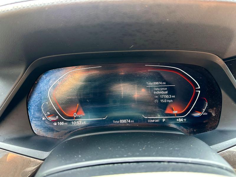 2022 BMW X6 VIN 5UXCY6C08N9L59277 COPART salvage auction — MINOR DENT/SCRATCHES, MD - CERTIFICATE OF TITLE, sold $35,750 on 2026-07-30 (photo 8)