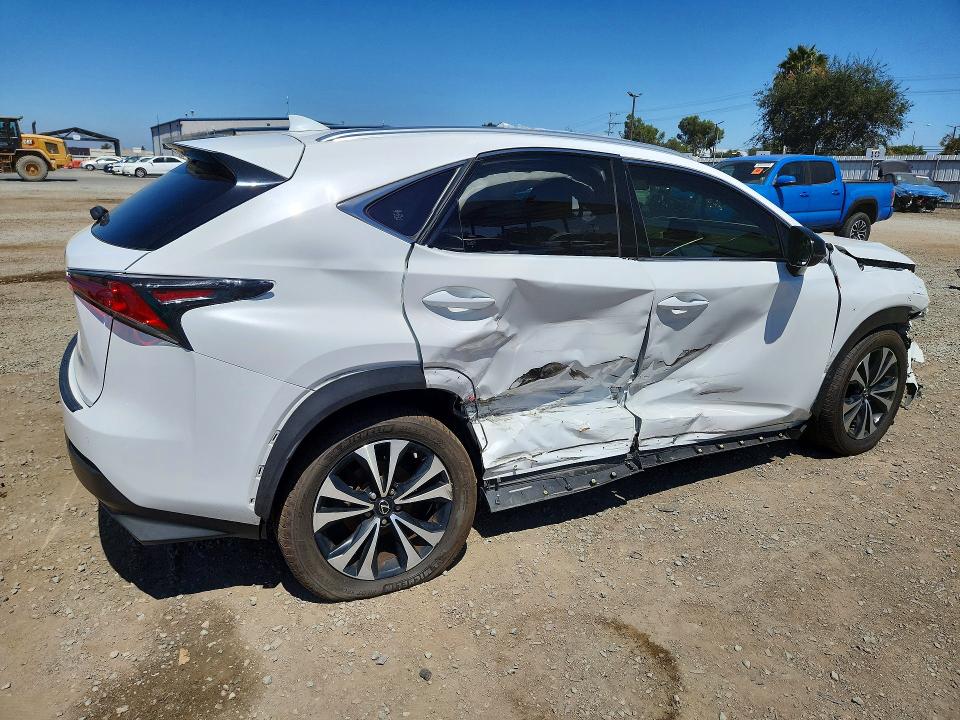 2019 Lexus Nx VIN JTJBARBZXK2196085 COPART salvage auction — SIDE, Ca - Salvage Certificate, sold $3,700 on 2026-07-27 (photo 3)