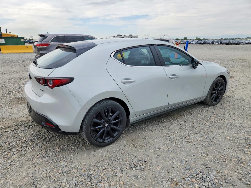 2025 Mazda 3 VIN JM1BPAKM5S1761100 COPART salvage auction — HAIL, Co - Certificate Of Title, sold $13,300 on 2026-09-08 (photo 3)