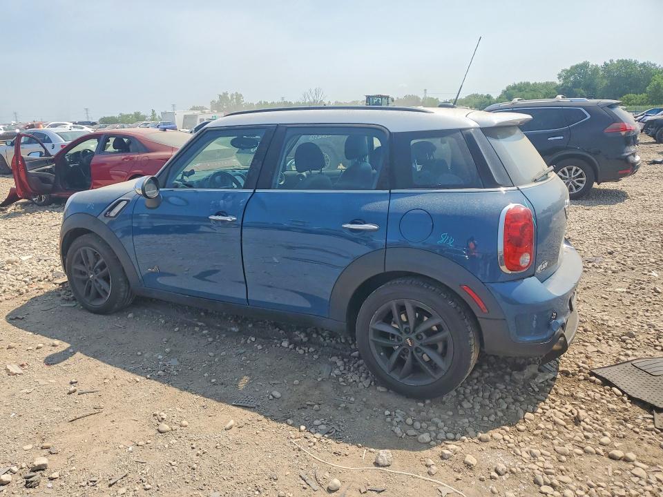 2012 Mini Cooper VIN WMWZC5C53CWL64074 COPART salvage auction — REAR END, IL - SALVAGE CERTIFICATE, sold $1,400 on 2026-08-19 (photo 2)