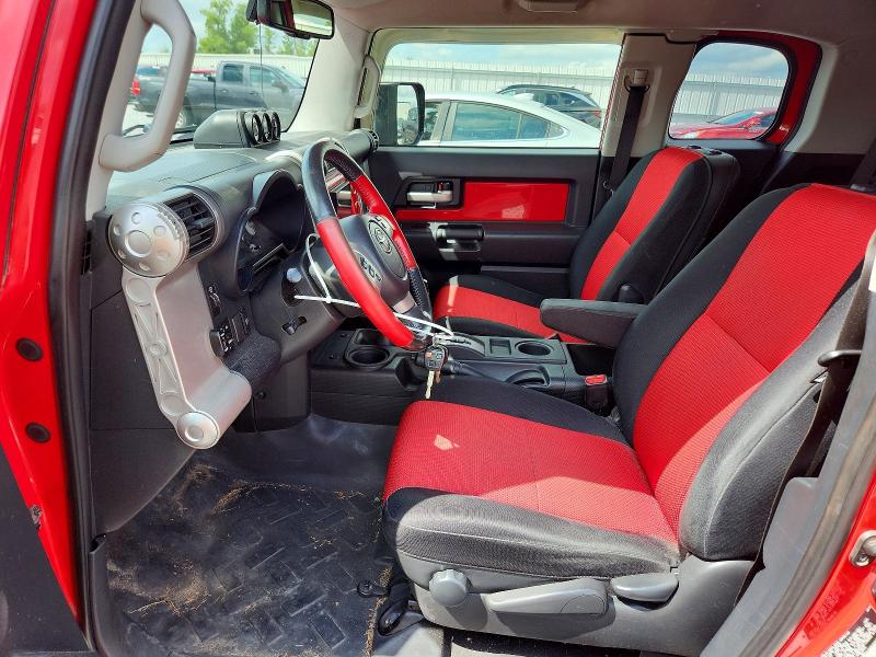 2012 Toyota Fj cruiser VIN JTEBU4BF3CK135077 COPART salvage auction — REAR END, Wi - Certificate Of Title, sold $7,200 on 2026-07-20 (photo 7)