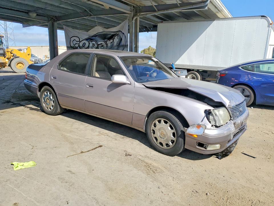 1999 Lexus Ls 400 VIN JT8BH28F4X0156007 COPART salvage auction — FRONT END, Ca - Salvage Certificate, sold $30 on 2026-07-21 (photo 4)