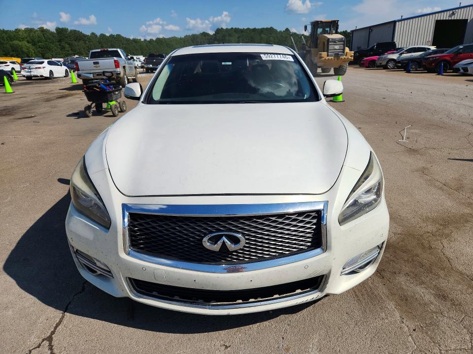 2015 Infiniti Q70 VIN JN1BY1AP0FM542223 COPART salvage auction — MECHANICAL, Ms - Certificate Of Title, sold $225 on 2026-07-10 (photo 5)