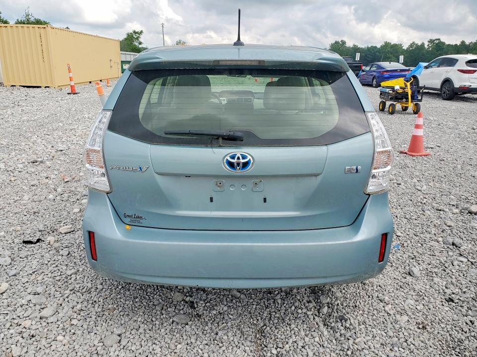 2014 Toyota Prius VIN JTDZN3EU9EJ008086 COPART salvage auction — MECHANICAL, Oh - Certificate Of Title, sold $3,250 on 2026-07-28 (photo 6)