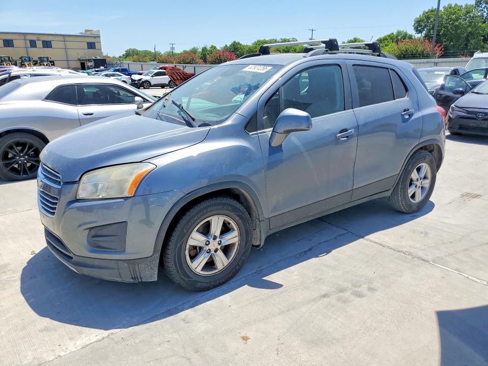 2015 Chevrolet Trax VIN KL7CJLSB6FB128053 COPART salvage auction — MINOR DENT/SCRATCHES, Tx - Cert Of Title-Rebuilt Salvage, sold $750 on 2026-07-30 (photo 1)