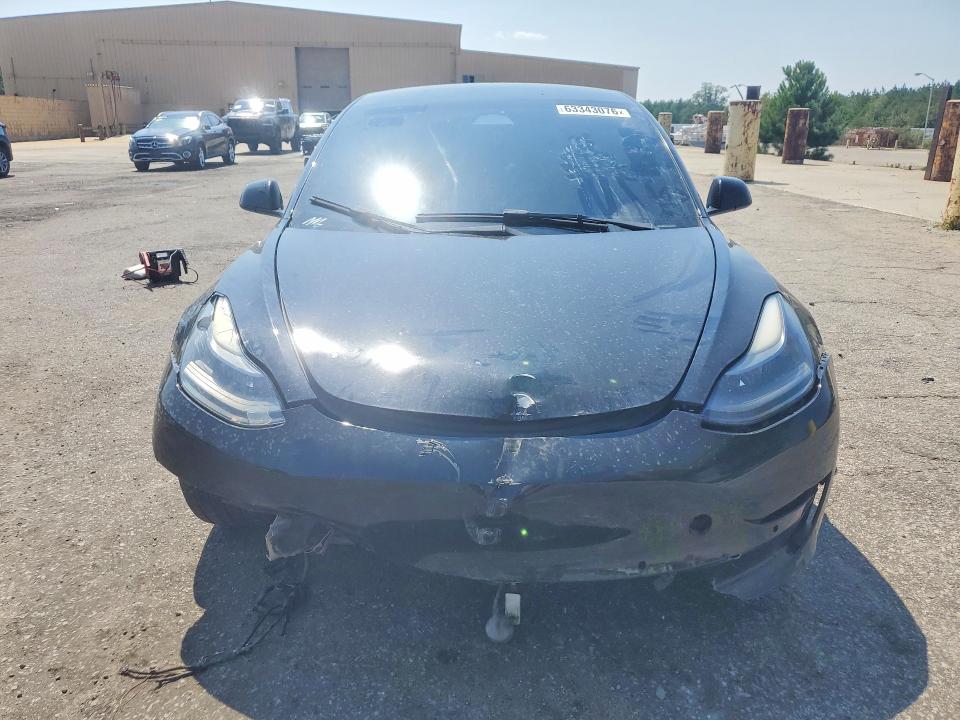 2022 Tesla Model 3 VIN 5YJ3E1EA2NF187191 COPART salvage auction — FRONT END, Fl - Certificate Of Title (P), sold $9,300 on 2026-09-01 (photo 5)