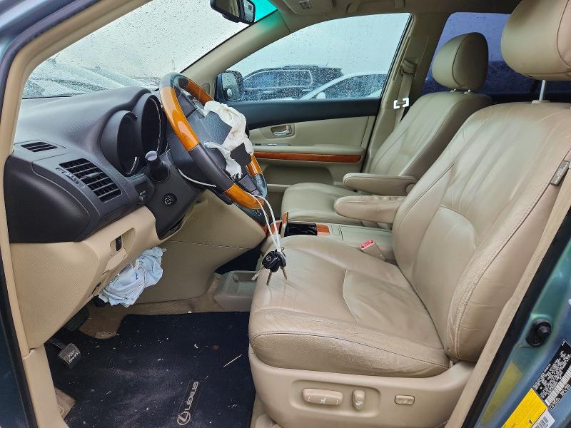 2008 Lexus Rx VIN JTJGW31U782008187 COPART salvage auction — FRONT END, TX - SALVAGE VEHICLE TITLE, sold $625 on 2026-07-27 (photo 7)