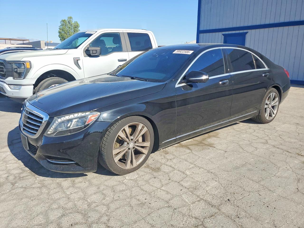 2016 Mercedes-Benz S-Class VIN WDDUG8CB4GA207607 — COPART salvage auction photo
