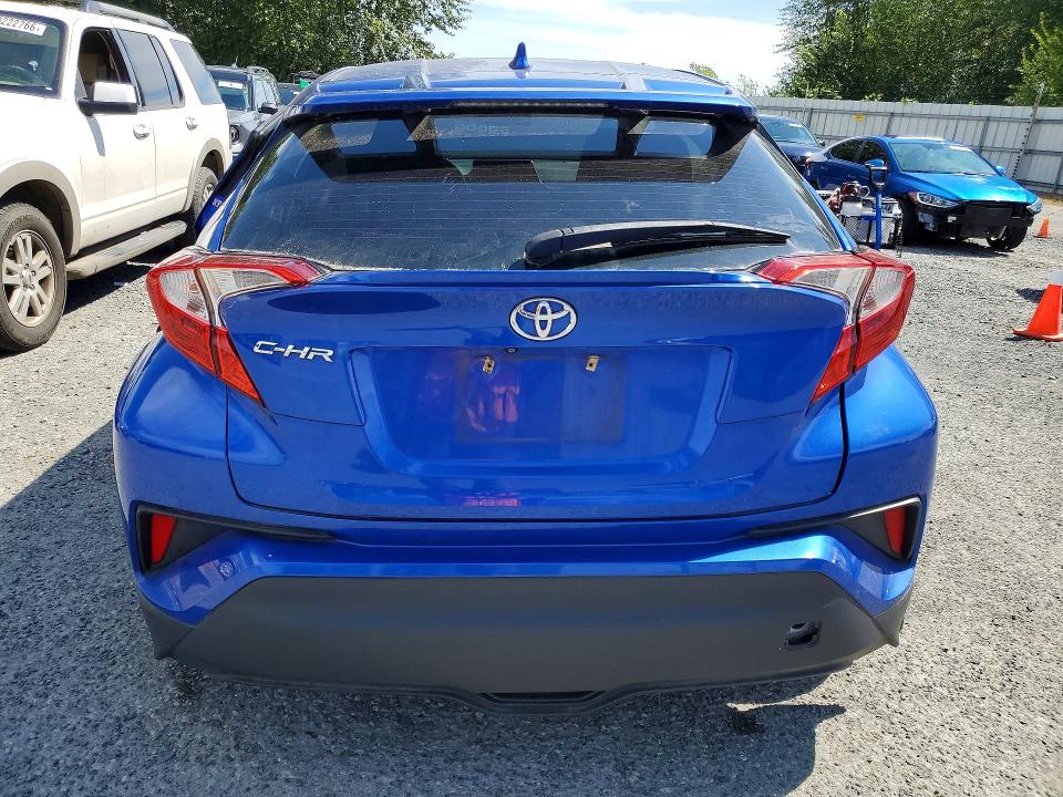 2018 Toyota C-hr VIN NMTKHMBX7JR038700 COPART salvage auction — REAR END, WA - BILL OF SALE, sold $3,600 on 2026-07-20 (photo 6)
