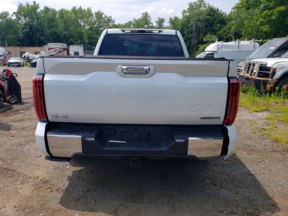 2025 Toyota Tundra VIN 5TFMC5ECXSX009422 COPART salvage auction — SIDE, Nj - Cert Of Title-Salvage, sold $35,500 on 2026-07-23 (photo 6)
