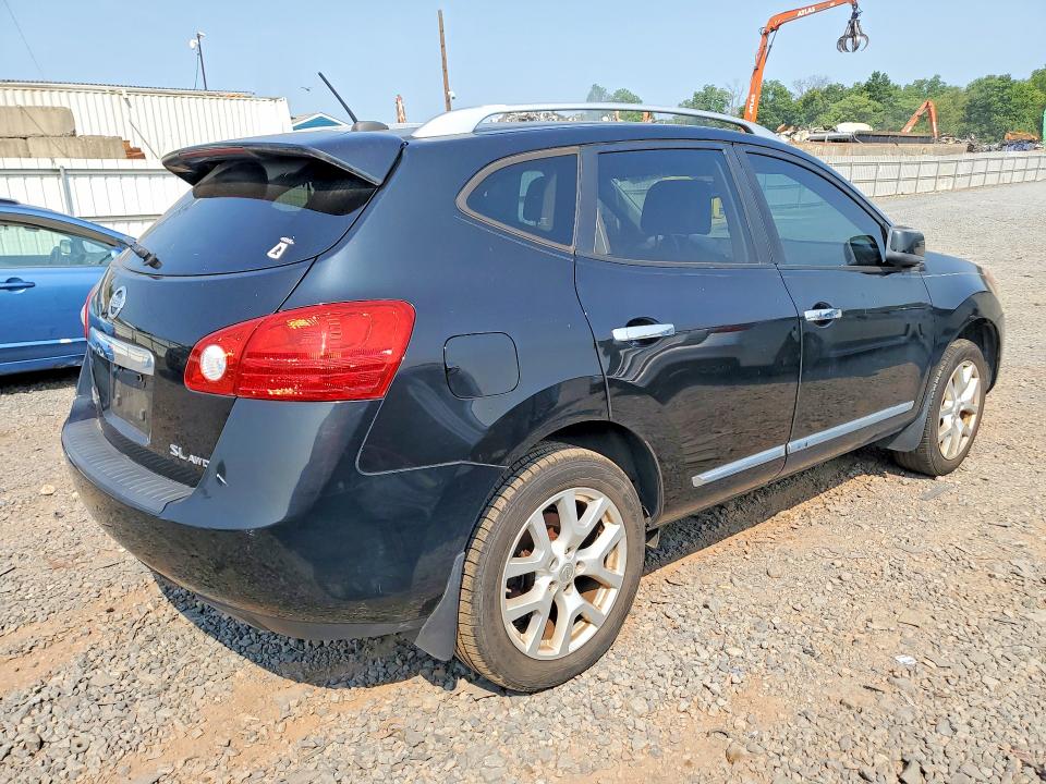 2011 Nissan Rogue sport VIN JN8AS5MV9BW677893 COPART salvage auction — MECHANICAL, Nj - Certificate Of Title, sold $350 on 2026-07-31 (photo 3)