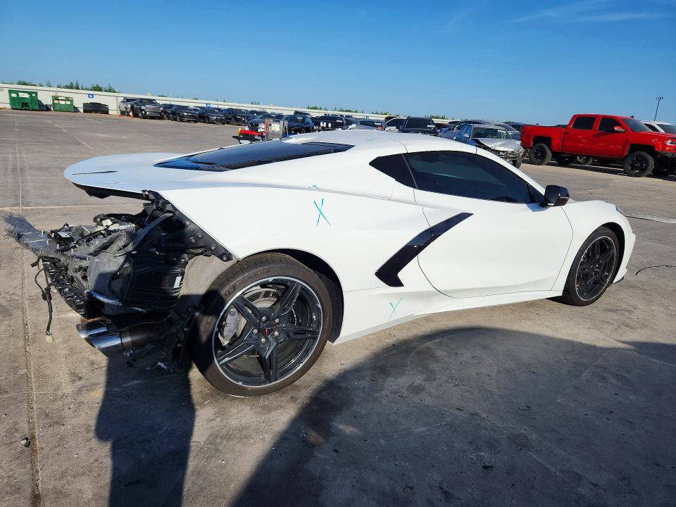 2024 Chevrolet Corvette stingray VIN 1G1YA2D43R5127598 COPART salvage auction — REAR END, Tx - Salvage Vehicle Title, sold $21,700 on 2026-09-03 (photo 3)