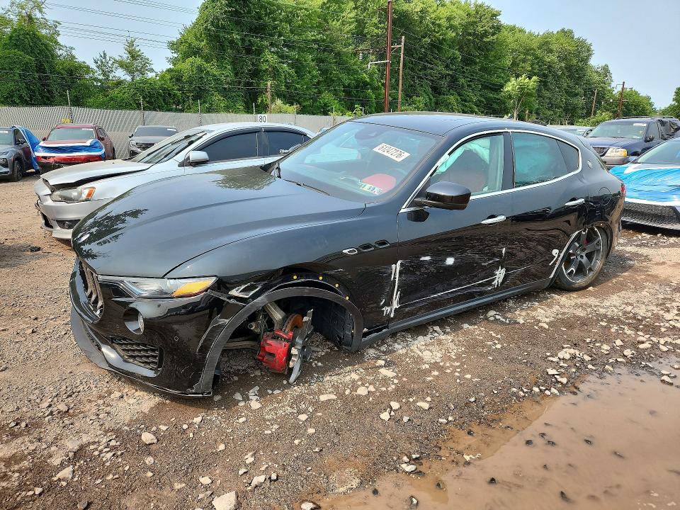 2018 Maserati Levante VIN ZN661XUA4JX277499 COPART salvage auction — SIDE, Pa - Certificate Of Salvage, sold $6,100 on 2026-08-10 (photo 1)