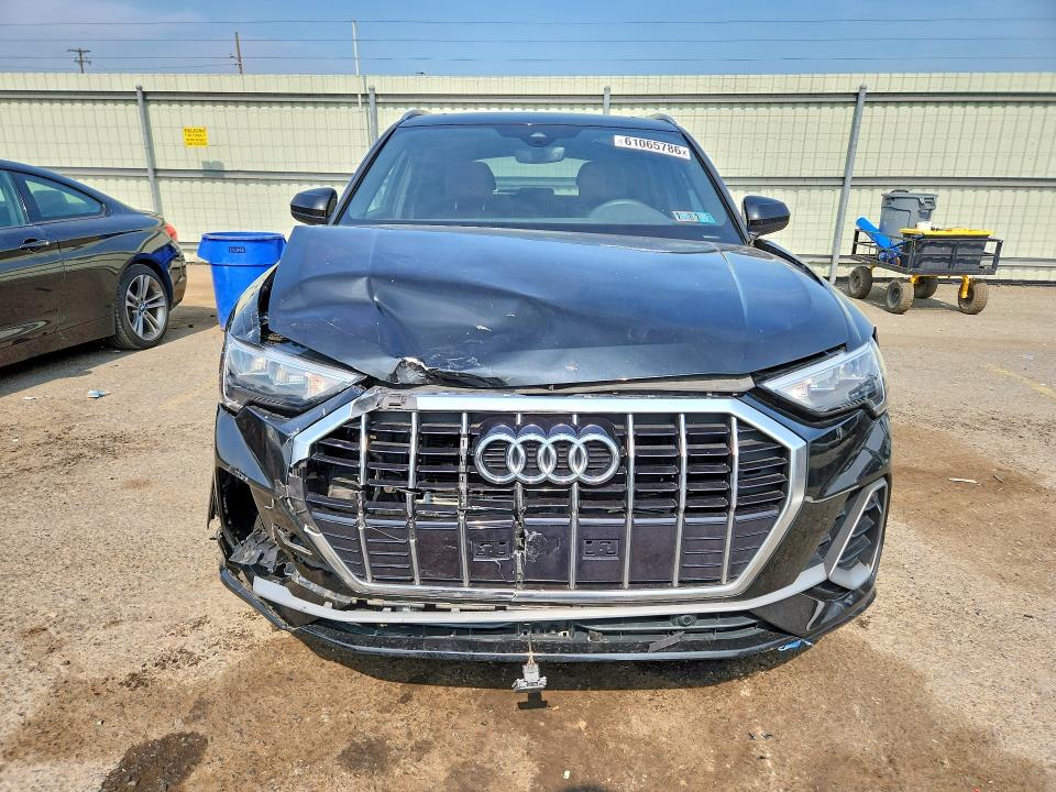 2022 Audi Q3 VIN WA1DECF32N1010286 COPART salvage auction — FRONT END, Pa - Certificate Of Salvage, sold $8,800 on 2026-08-14 (photo 5)