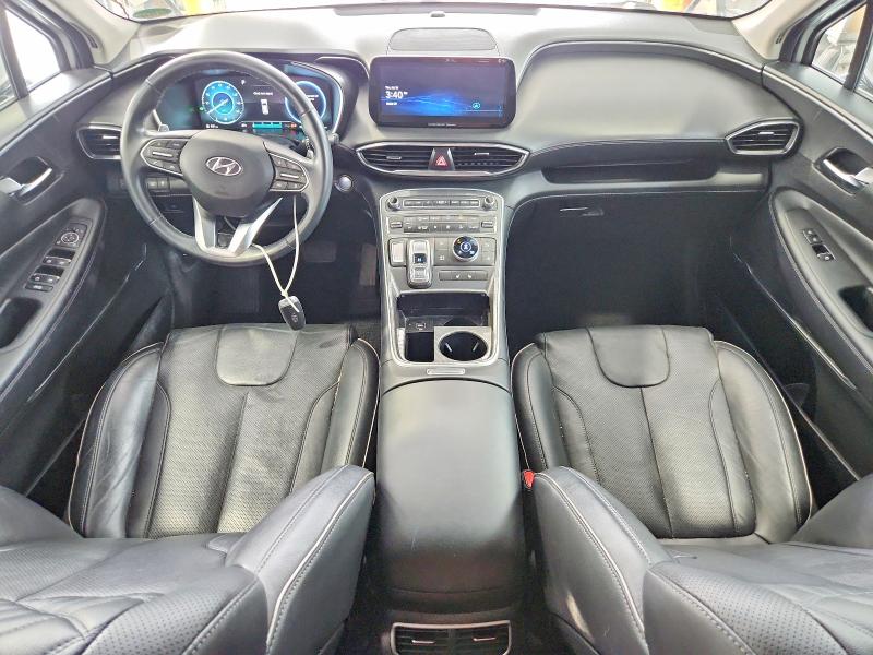 2022 Hyundai Santa fe VIN KM8S3DA15NU027401 COPART salvage auction — FRONT END, OH - CERT OF TITLE-SALVAGE, sold $375 on 2026-07-24 (photo 8)