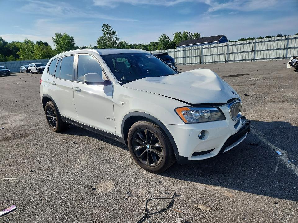 2014 BMW X3 VIN 5UXWX9C5XE0D33168 COPART salvage auction — FRONT END, Id - Cert Of Title -Rebuilt Salvage, sold $450 on 2026-07-16 (photo 4)