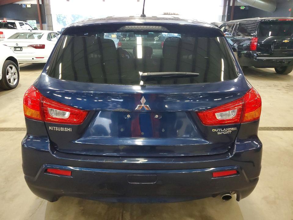 2011 Mitsubishi Outlander sport VIN JA4AR4AU4BZ019209 COPART salvage auction — MINOR DENT/SCRATCHES, WV - CERTIFICATE OF TITLE (P), sold $1,100 on 2026-07-30 (photo 6)
