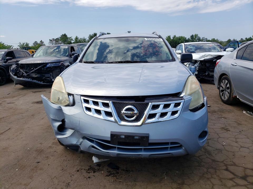 2013 Nissan Rogue sport VIN JN8AS5MV5DW100684 COPART salvage auction — FRONT END, Ct - Cert Of Title-Rebuilt Salvage, sold $475 on 2026-07-21 (photo 5)