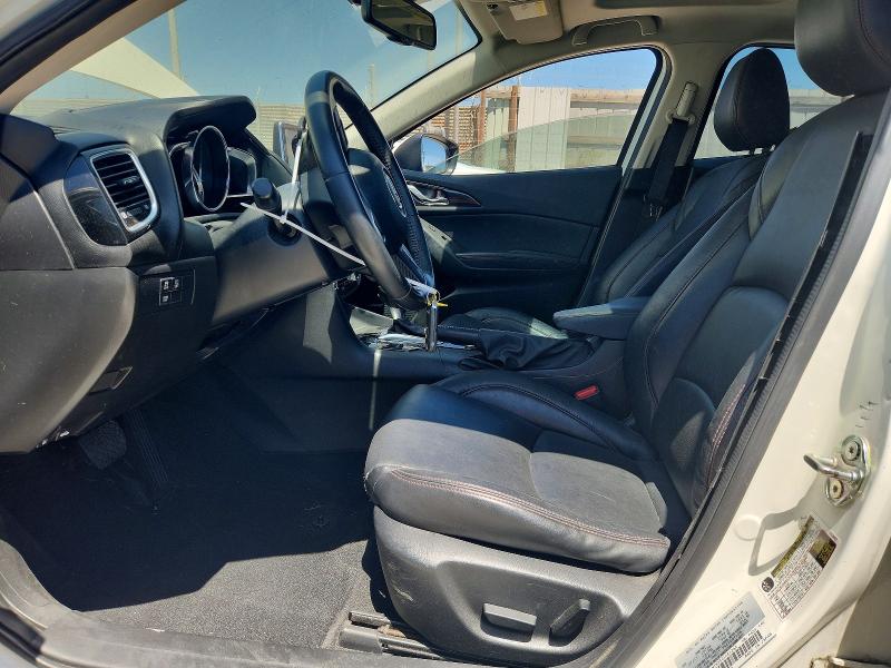 2016 Mazda 3 VIN JM1BM1M33G1281268 COPART salvage auction — REAR END, Ca - Salvage Certificate, sold $1,750 on 2026-07-16 (photo 7)