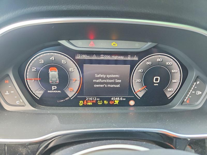 2021 Audi Q3 VIN WA1EECF34M1117603 COPART salvage auction — SIDE, Pa - Certificate Of Salvage, sold $6,800 on 2026-07-28 (photo 9)