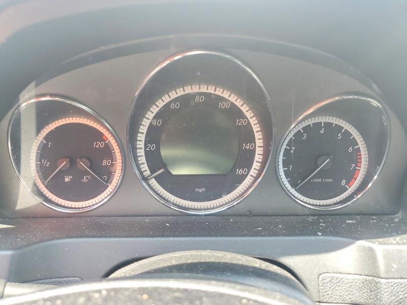 2011 Mercedes-benz C class VIN WDDGF8BB8BR167270 COPART salvage auction — ROOF, PA - CERT OF SALV-R=RECONSTRUCTED, sold $400 on 2026-08-13 (photo 9)